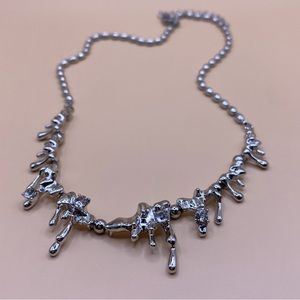 Drippy Crystal Necklace